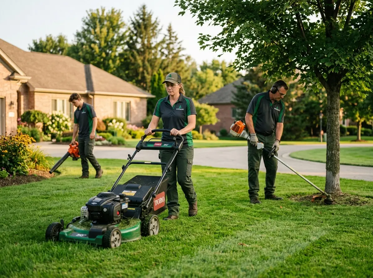 Horizon Lawn Care team